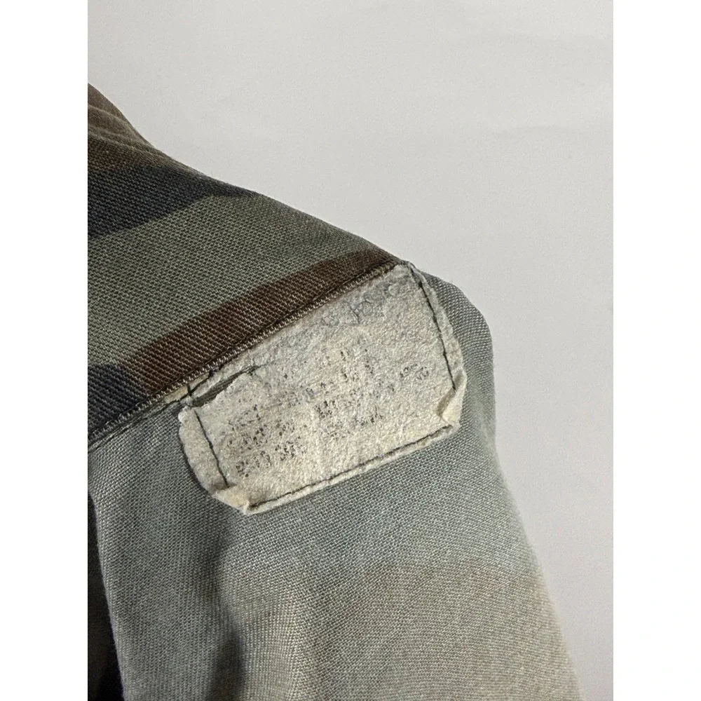 Vintage US Military Woodland Camo BDU Field Jacket Mens Medium Regular Utility